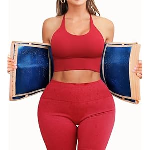 VENUZOR Waist Trainer for Women Belly Fat Sauna Suit Waist Trimmer Sweat Bands for Stomach Weight Loss Workout Belt
