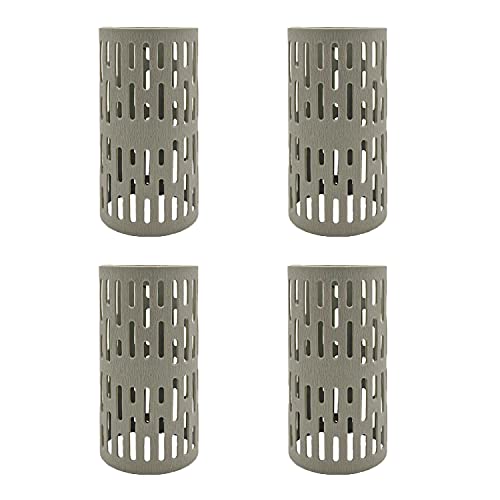 Miewslan 4 Pack Tree Trunk Protectors, Adjustable Tree Guard Bark Protectors Sapling Guard Wrap Tubes Fence Protect Trees from Trimmers, mowers, Rodents