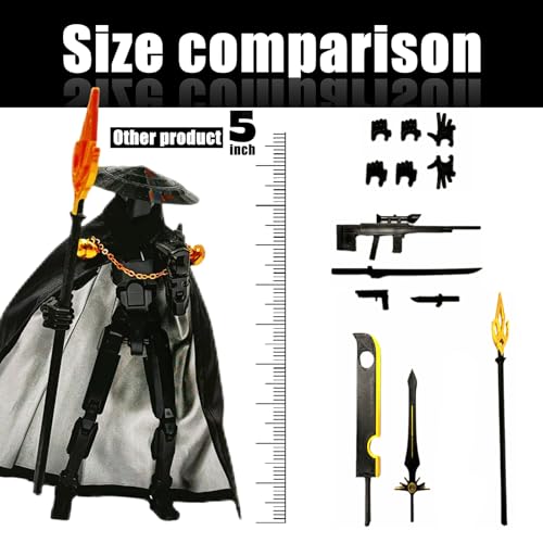 Image of T13 Assembly Completed Action Figures, 3D Printed T13 Multi-Jointed Movable, Dummy Hand Painted Figure, Desktop Decorations Game Gifts (White)