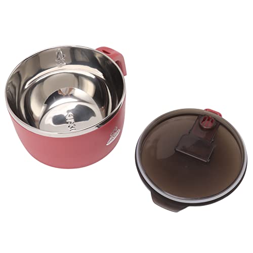 Tigela de macarrão instantâneo de aço inoxidável SWZA, alça de 900ML de capacidade, tigela de almoço