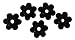 KINREX Garden Flag Stoppers - Set of 5 Rubber Flag Stoppers - Flag Pole Stopper