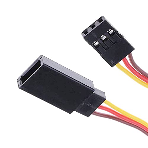 2Pcs Servo Signal Reverser Rotation Inverter 3.6V - 24V Steering Gear Reverser For Jr Futaba Aircraft Airplane Steering Gear And Any Servos #TOP1