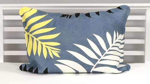 Image of HOMEKART (110 TC & 110 GSM 100% Cotton Feel Bedsheet for Single Bed with One King Size Pillow Covers Soft /Breathable Wrinkel Free -60x90 Inches - (Grey & Yello)
