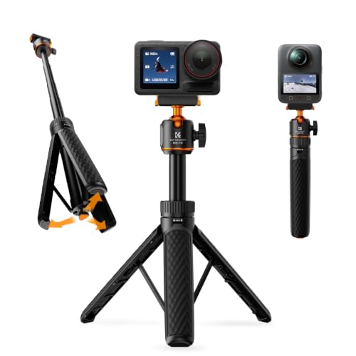 Image of K&F CONCEPT 25.6 inch Selfie Stick Tripod for DJI Osmo Action 5 Pro