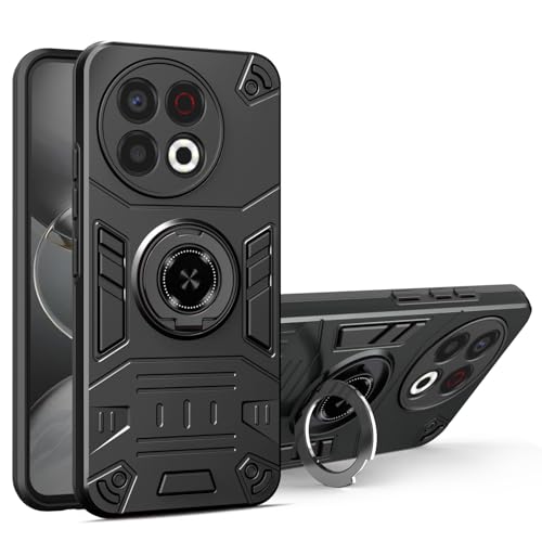 Coque Tecno Spark 30 Pro double couche résistante aux chocs avec béquille