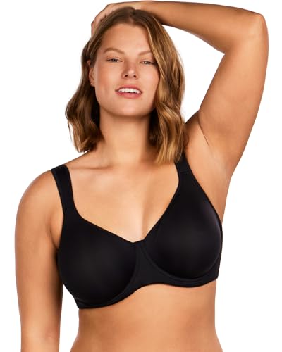 HSIA Bras for Women Minimizer Full Coverage, Plus Size T Shirt Unlined Underwire Smooth Bra, Seamless Cups Joan Ultimate Soft3