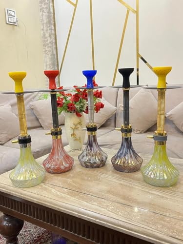 Image of i m handicraft Russian Hookah /Al Karama /Eight Sensor X Function Hookah (Silver)