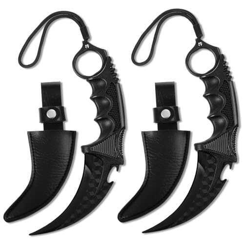 Lasnten 2 Pcs Plastic Karambit Trainers