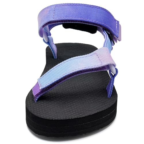 Image of WateLves Kids Sandals Boys Girls Lightweight Non-slip Athletic Sandals with Adjustable Webbing for Hiking Walking Beach Water Sports
