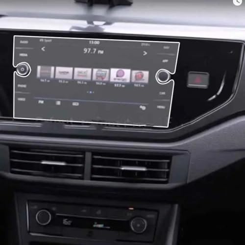 Protection écran vitre VW Virtus 2018-2020 | Verre trempé 8 pouces