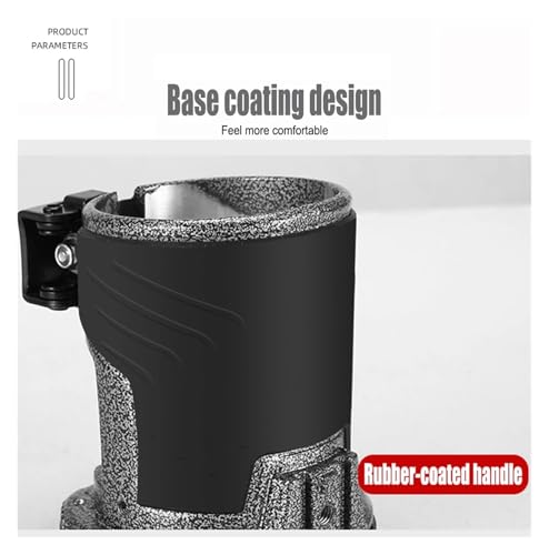 Protection anti-poussière pour défonceuse et machine à rogner avec base de 65 mm - 6