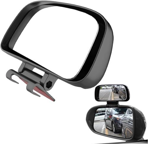 MoToNa 補助用バックミラー車用補助ミラー 補助ミラー 角度調整可能 安全補助ミラー 補助用バックミラー 広視野バックミラー 死角解消 前後方確認 事故防止
