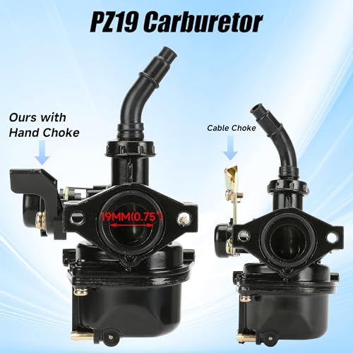 YOXUFA PZ19 Carburetor 19mm Carb Kit Replacement for Tao Tao Coolster Apollo Dirt Pit Bike Engine Parts - Image 4