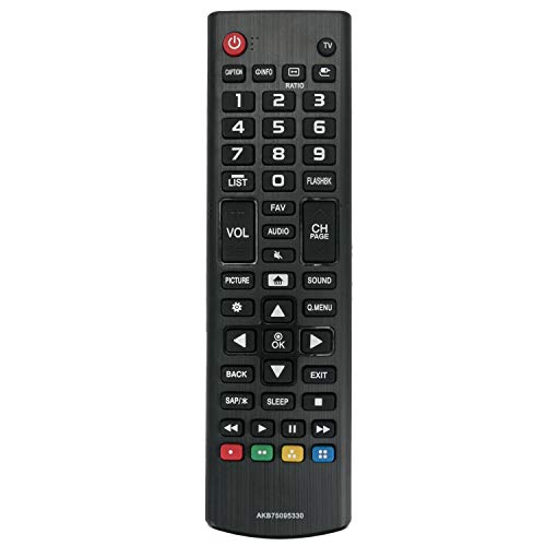 Télécommande de rechange LG lot de 2 PERFASCIN pour téléviseurs LED et plasma compatibles