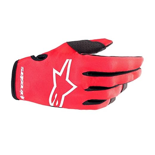 Alpinestars Radar Gloves (Mars Red White, Large)