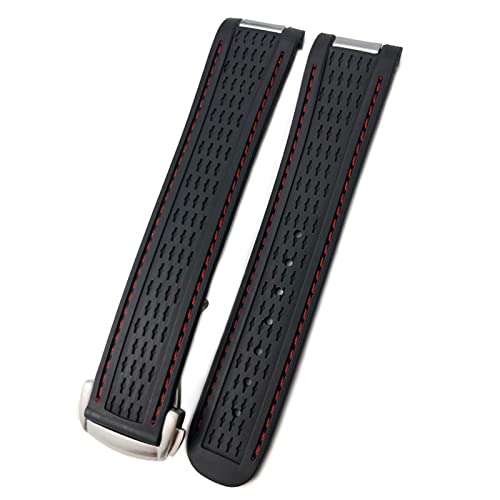 Bracelet en caoutchouc de 20mm pour Omega Seamaster Aqua Terra 8900
