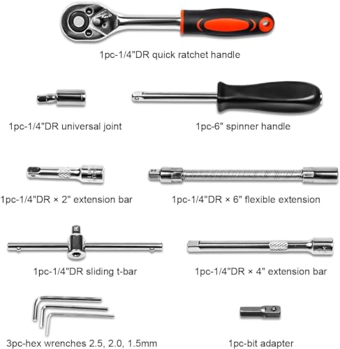 Herramientas Automotrices, Tools matraca y dados Marca TOCOZOC (3)