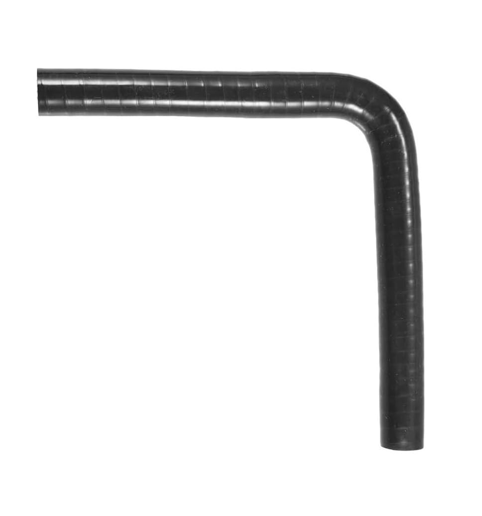 Złączka silikonowa do węża kolankowa 90 stopni 9,5–54 mm — czarna(9.5mmx19.5mm)