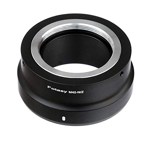 Fotasy Adjustable M42 Lens To Nikkor Z Mount Adapter, M42 Z Mount, Fits M42 42Mm Screw Mount Helios Lense, Compatible With Nikon Z Mount Mirrorless Camera Z30 Z50 Z5 Z6 Z7 Z6Ii Z7Ii Z Fc Z9 #TOP26