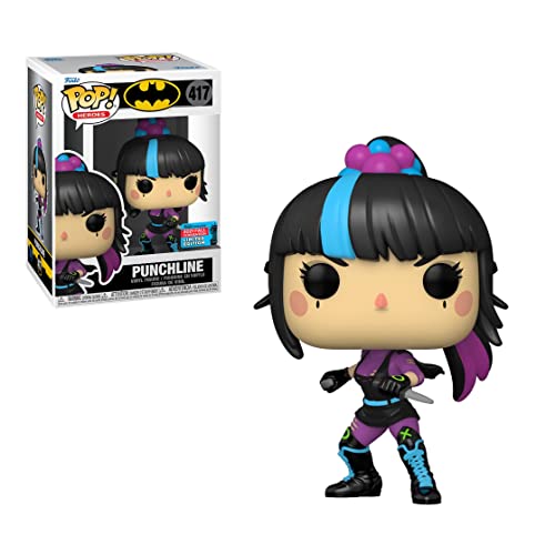 Funko Pop Batman Punchline 417 figura de colección Fall Convention 2021 2