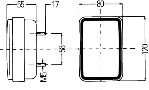 HELLA 2BE 997 131-081 Blinkleuchte - Halogen - 12V - Anbau/geschraubt - Stecker: Flachstecker - links/vorne/rechts - Menge: 1