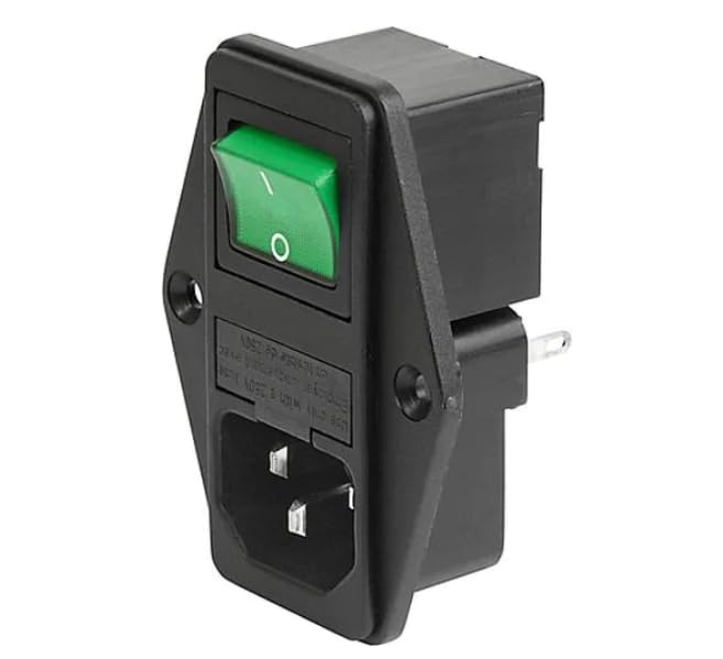 4304.6075, AC Power Entry Modules 6765 PWR Entry MODUL 10A 70C