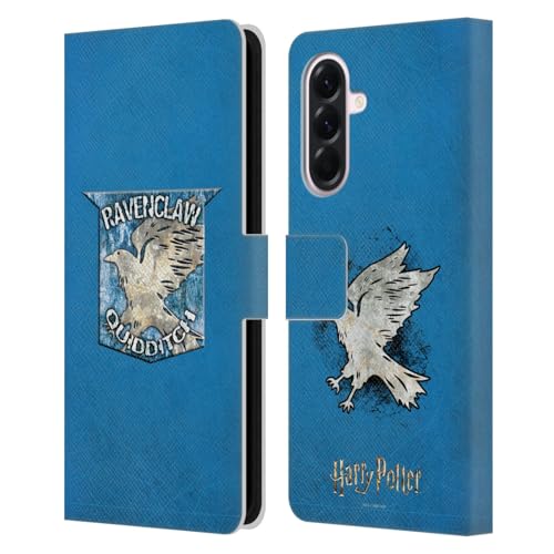 Protection intégrale Samsung Galaxy A56 5G étui cuir Harry Potter Ravenclaw
