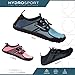 FITKICKS HydroSport Land-to-Water Footwear, Unisex Barefoot Shoes, Ideal for Beach, Yoga, Surf, Camping Accessories, Versatile Barefoot Shoes for Men and Women - Teal, Men's 7 / Women's 9