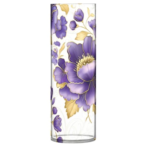 Vase floral transparent en plastique résistant pour décoration de table - 2