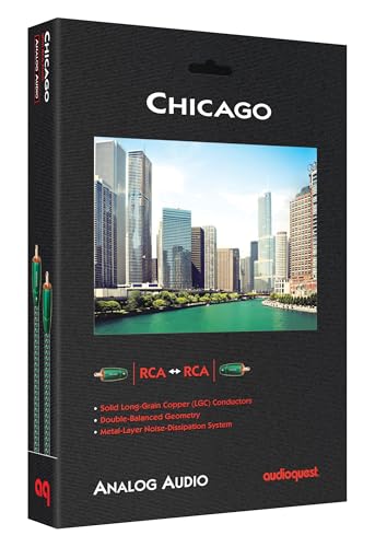 AudioQuest Chicago RCA 1,5m câble de modulation hi-fi analogique