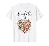 Konfetti im Herzen Karneval Designs
