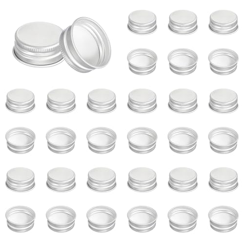 Couvercles en aluminium 31mm pour bocaux de stockage et cuisine organisée