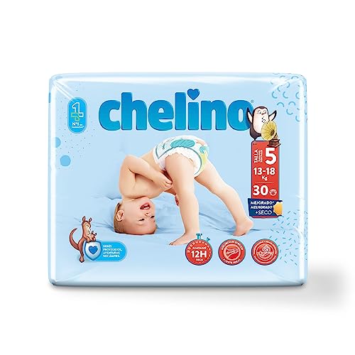 Chelino, Talla 5, Pack de 6x30 (180 pañales)