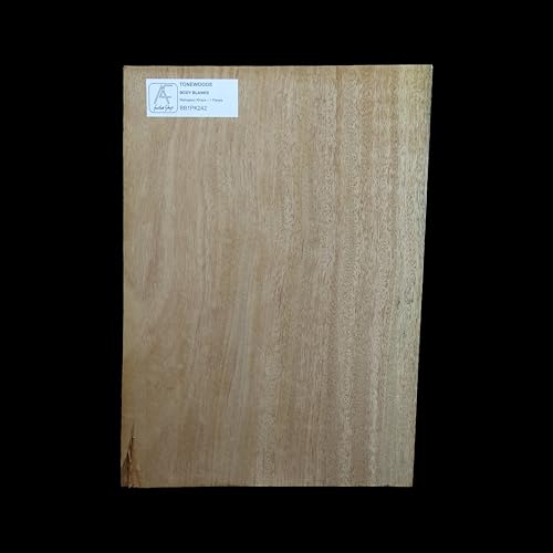 Corps de guitare acajou africain Khaya BB1PK242 bois lutherie