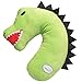 Tulatoo Dinosaur Travel Pillow - The fiercest Travel Neck Pillow and Kids Travel Pillow - Can be Used as a seat Belt Pillow for Kids, Kids car Neck Pillow, Seatbelt Pillow