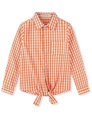 Orange Gingham