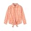 Orange Gingham