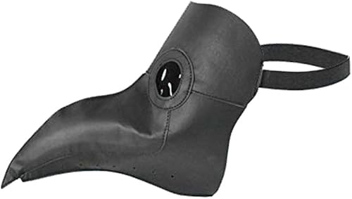 Miniatura 4 de Máscara de médico de la peste victoriana, pico de pájaro, nariz larga, accesorio para disfraz steampunk de Halloween