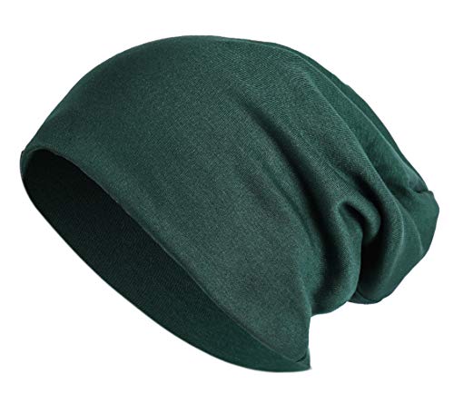Joyebuy 4 Pack Women Men Stylish Cotton Beanie Cap Slouchy Beanies Hats Soft Sleep Cap (Style B) #TOP3