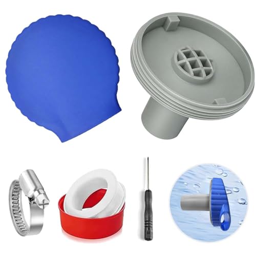 HEYIDAMAI Boquilla de entrada para piscina de 32 mm, boquilla de salida para piscina con accesorios de conexión para piscina, boquilla de piscina de 32 mm, boquilla de piscina ajustable, para Intex