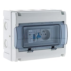 Zenitech IP65 8 Module Elektrokasten 150217