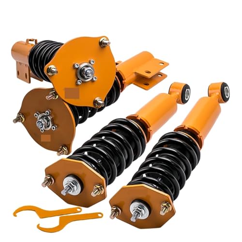 Coilovers Suspension Compatible For Mitsubishi 3000GT AWD 91-99 3.0L Adjustable Height Spring Shocks