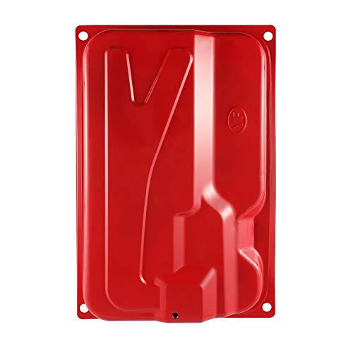 HGC 5 Gallon Universal Generator Gas Fuel Tank Valve Petcock Filter Gauge Chrome Cap Engine Secondary