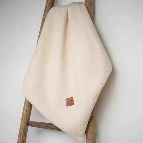 Couverture été coton nid d'abeille anti transpiration pour bébé - 3