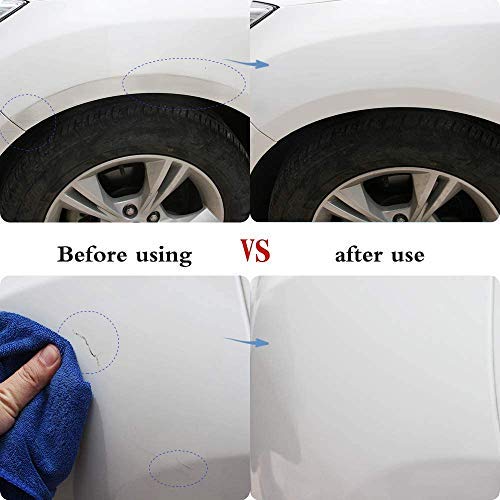 Nano Magic Cloth for Car Scratches, Multipurpose Car Scratch Repair Kit, Upgraded Car Paint Scratch Repair Cloth, Scratch Remover Cloth for Repairing Light Paint Scratches (2pcs)…