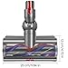 RUKHOOL Upgrade V11 V15 High Torque Vacuum Head Replacement for Dyson V8 V10 V15 V7 Cleaner Head Brush Anti-Tangle Adjustable Suction Power Motorhead Attachment Replace Part for Dyson Accessories