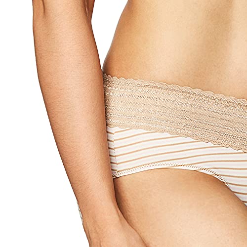 Image of Warner's womens No Pinching No Problems Dig-free Comfort Waist With Lace Microfiber Hipster 5609j