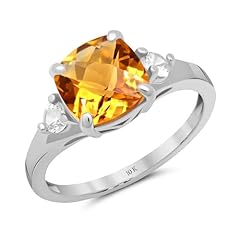 Citrine | White Gold