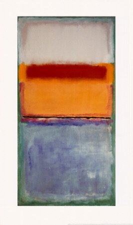 Peinture à l'huile Rothko No 10 pour salon moderne