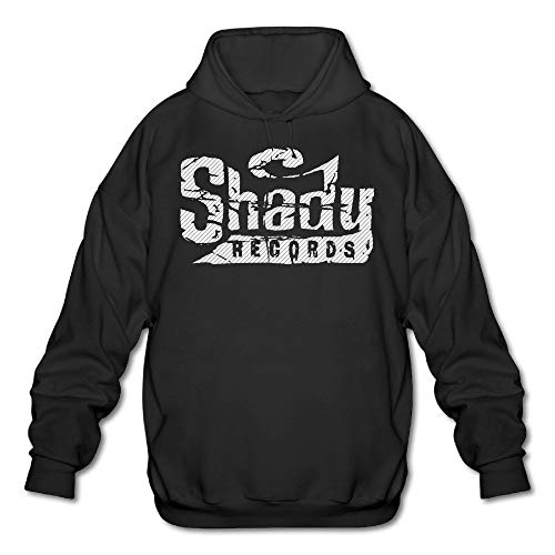 Maria MensPrintings Pullover Sweatshirt Hoodie Eminem Shady Records Single Black